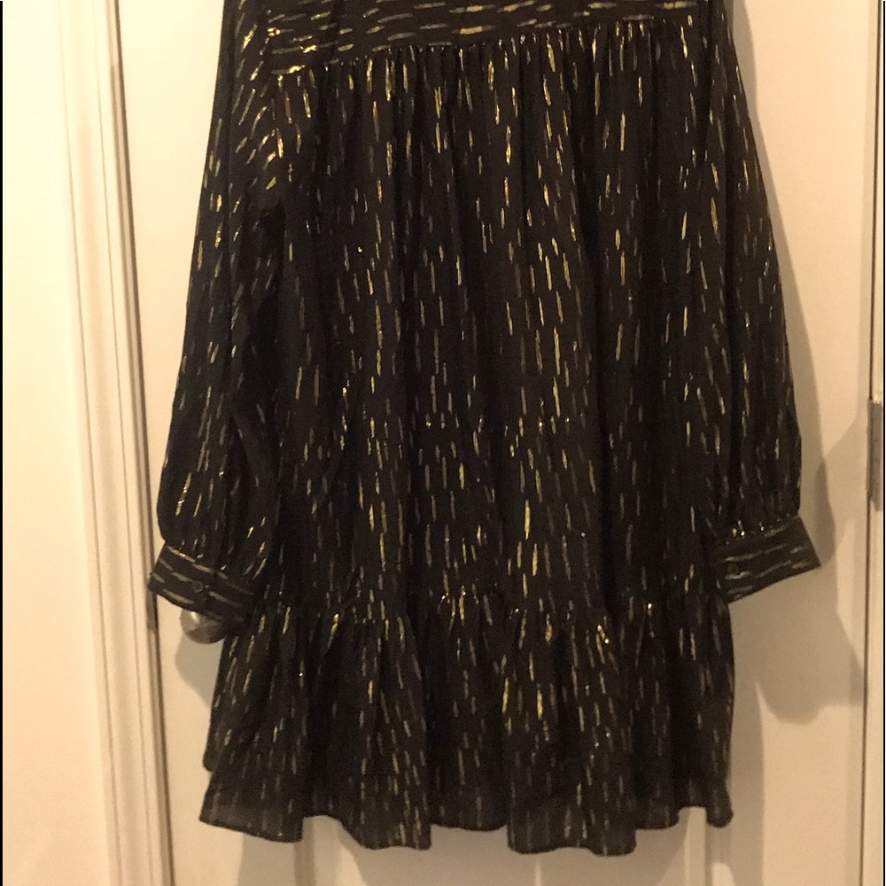 Zara smock dress metallic - Picture 3 of 5
